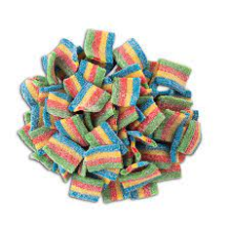 Sour Rainbow Belts